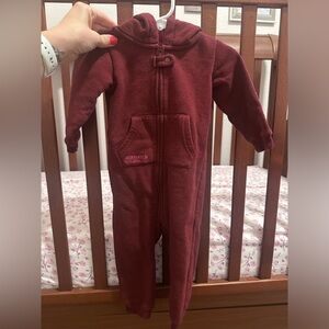Baby girls Shyanne onesie size 12 months. Gently used